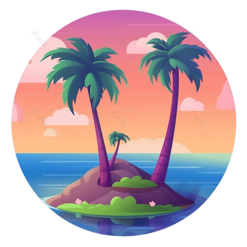 叶子图片,树木元素,夏天PNG,海洋免抠素材